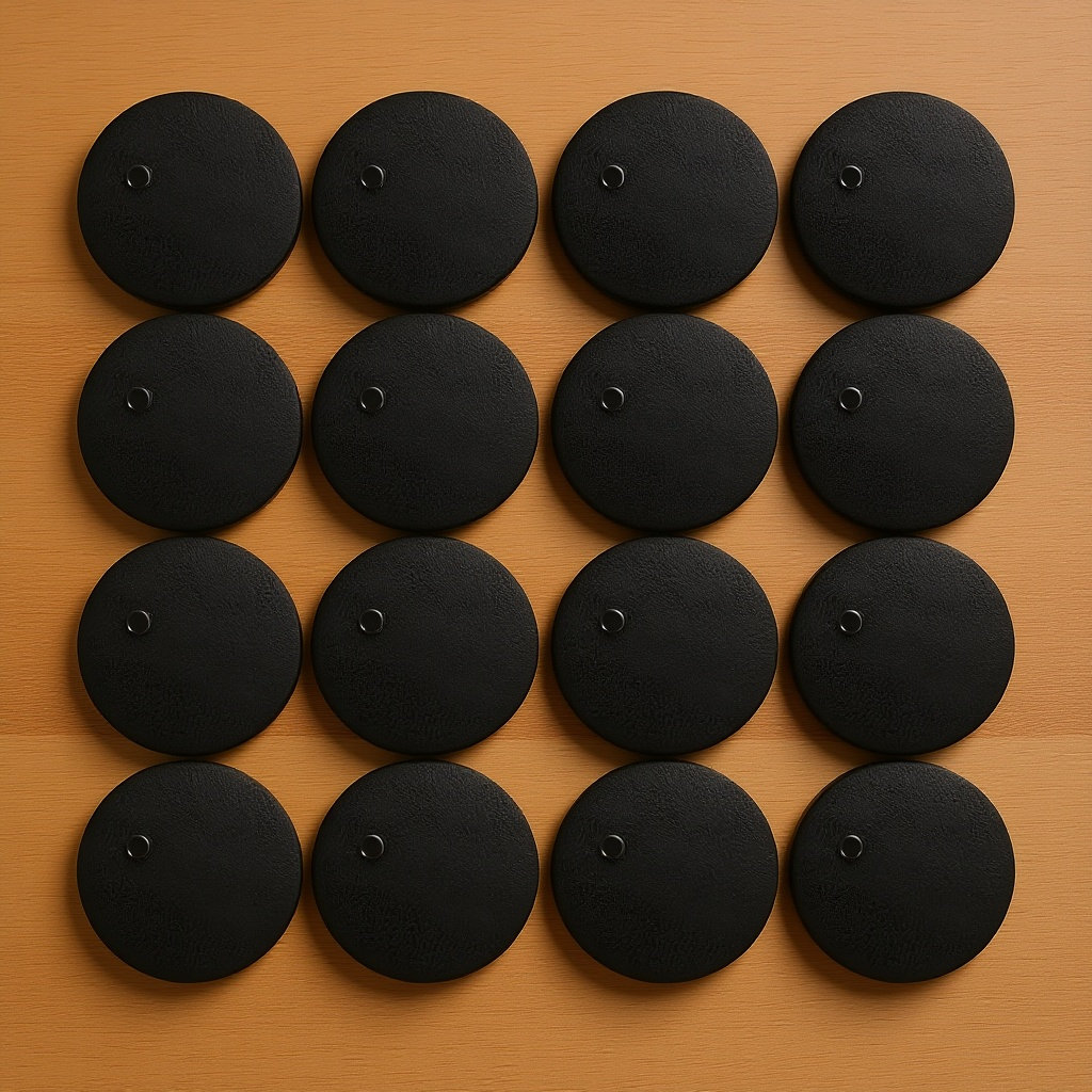 Action Figure Stand - 20Pcs Round Figure Stand Base Plastic