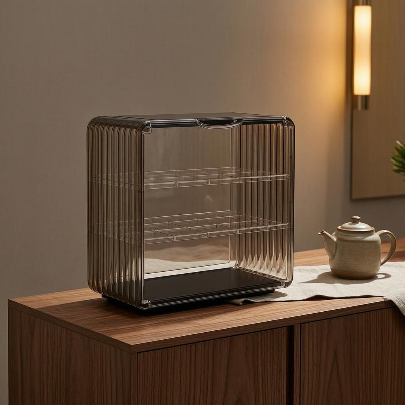 Acrylic Cup Storage Rack Trans - Display Case Acrylic recensie en prijs