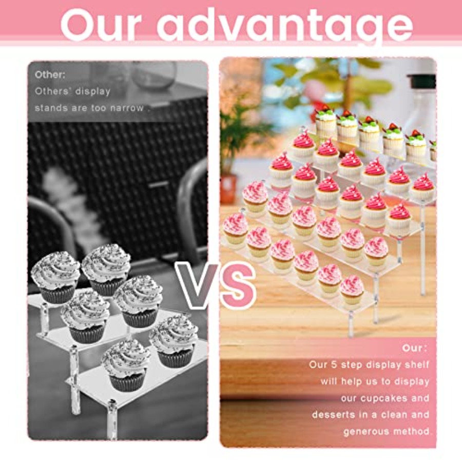 Acrylic Display Risers Stand S - Display Risers Set recensie en prijs