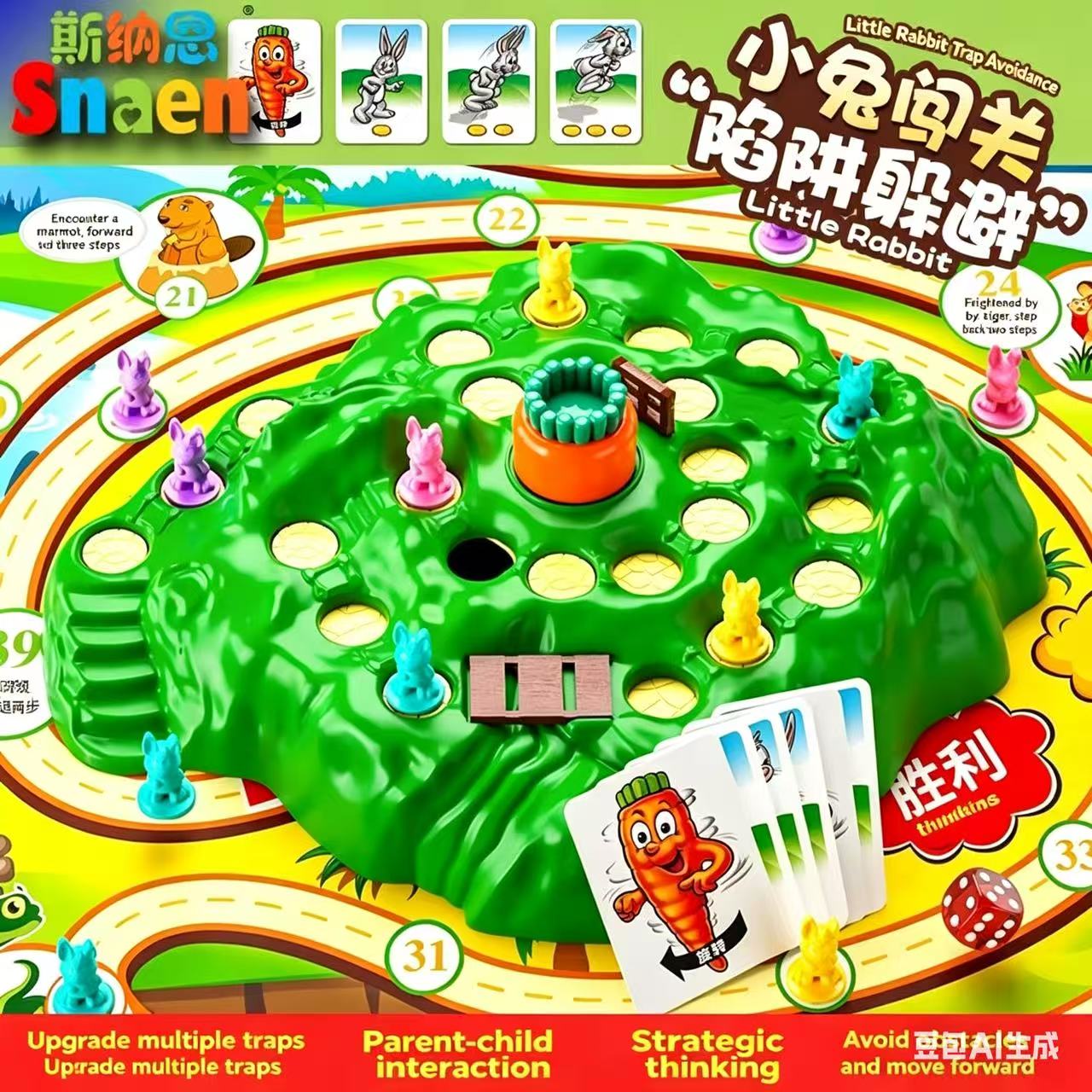 Hot Sale Fun Toy Rabbit Trap U - Graded Card Display recensie en prijs