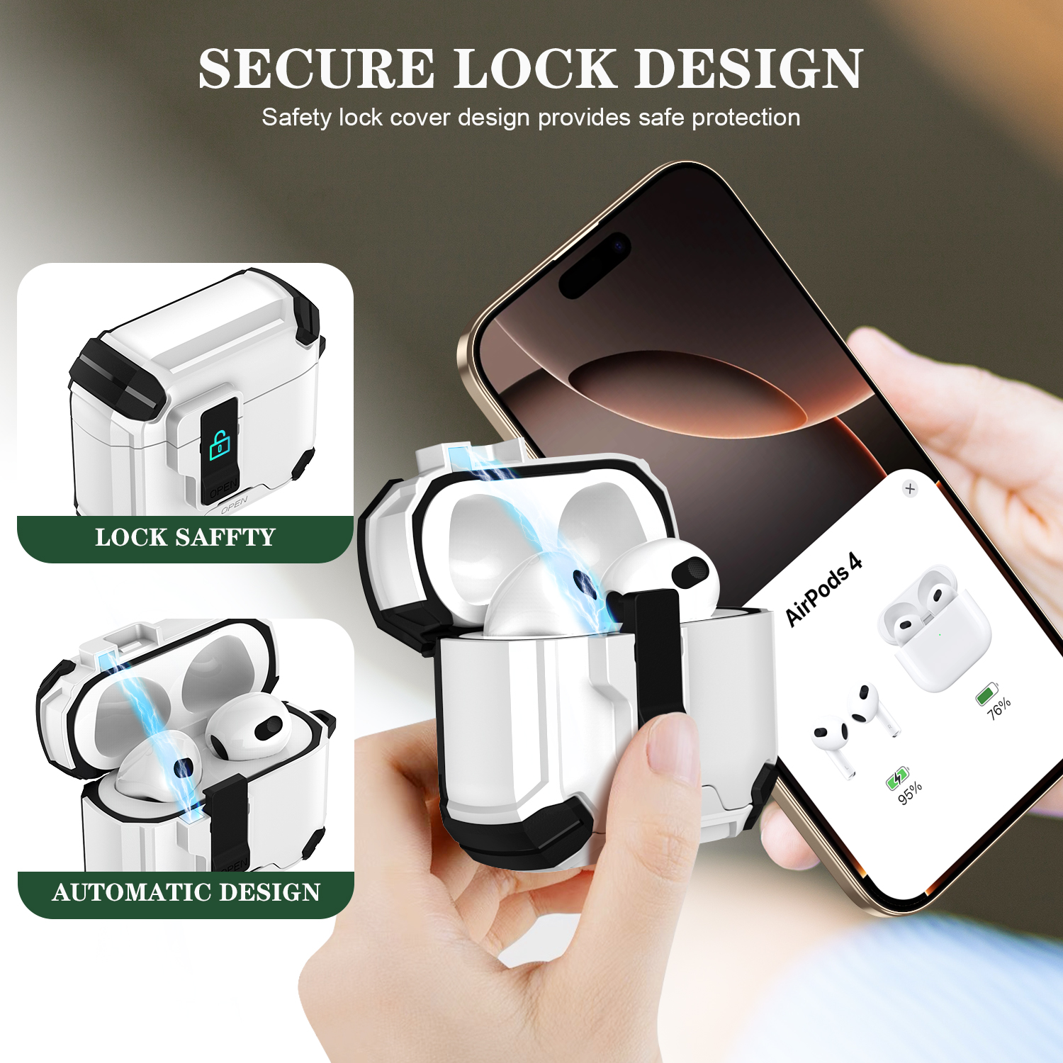 Auto Pop-Up AirPods Case Magne - Pop Display Shelf recensie en prijs