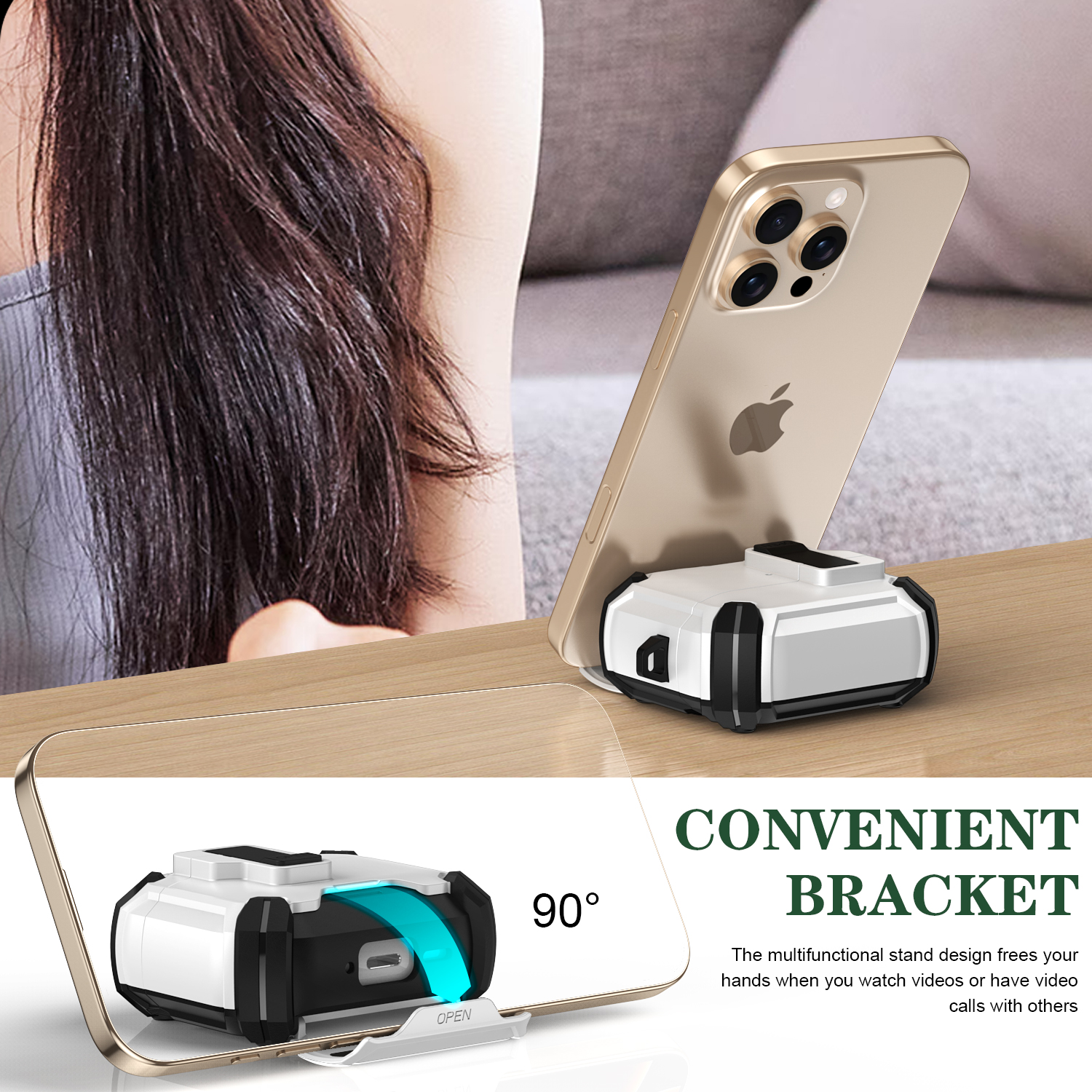 Auto Pop-Up AirPods Case Magne - Pop Display Shelf recensie en prijs