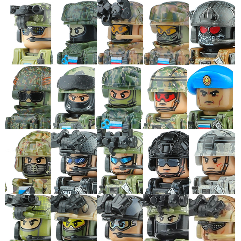 Military Russia Special Forces - Lego Minifigure Holder recensie en prijs