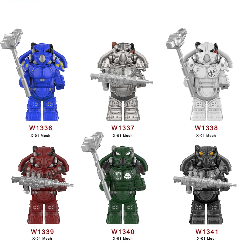 New BoS Game T60 Power Armor A - Lego Minifigure Holder recensie en prijs