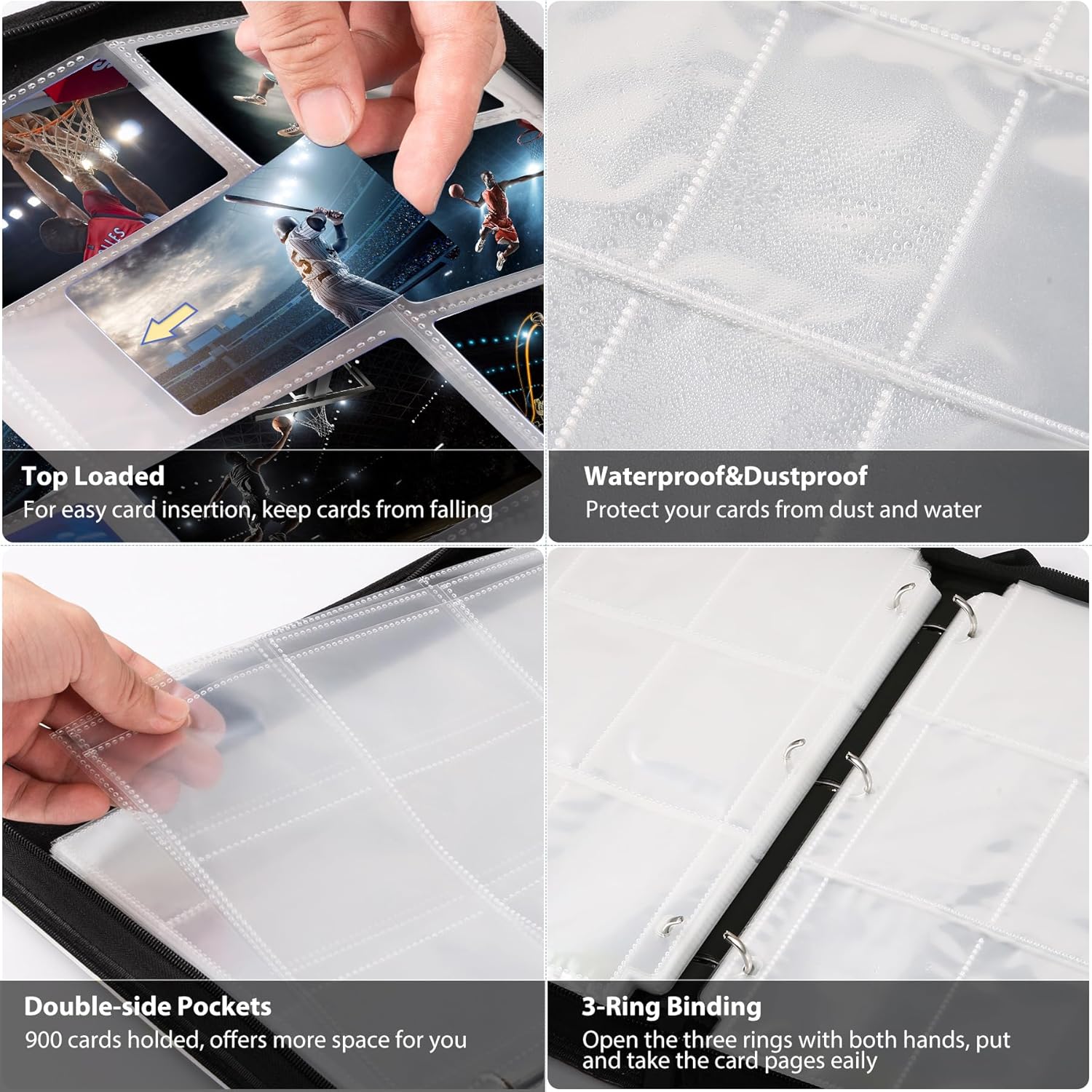 3 ring Trading Card Binder, 90 - Trading Card Binder recensie en prijs
