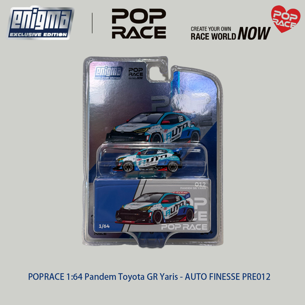 POP RACE 1:64 Blister Pack Set - Die Cast Car 1 64 recensie en prijs