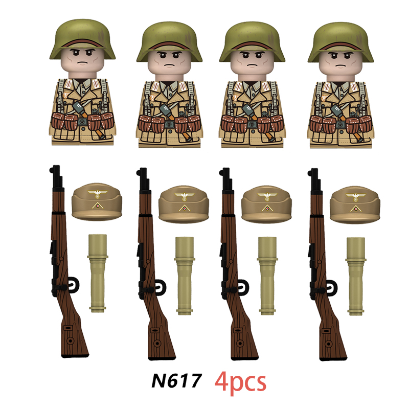HOT Military Figures Building  - Lego Minifigure Holder recensie en prijs