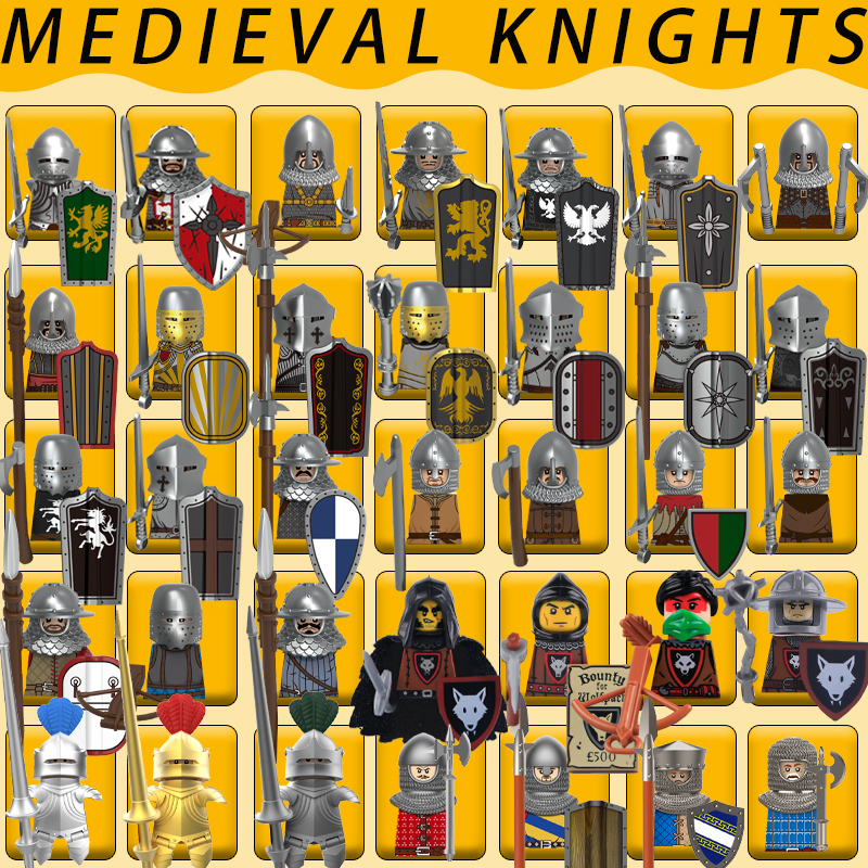 Medieval Knight Series Buildin - Lego Minifigure Holder recensie en prijs