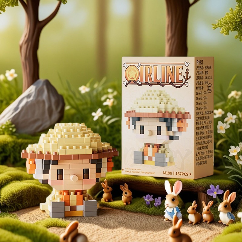 New ONE PIECE Sun God Nika Luf - Building Block Mini recensie en prijs