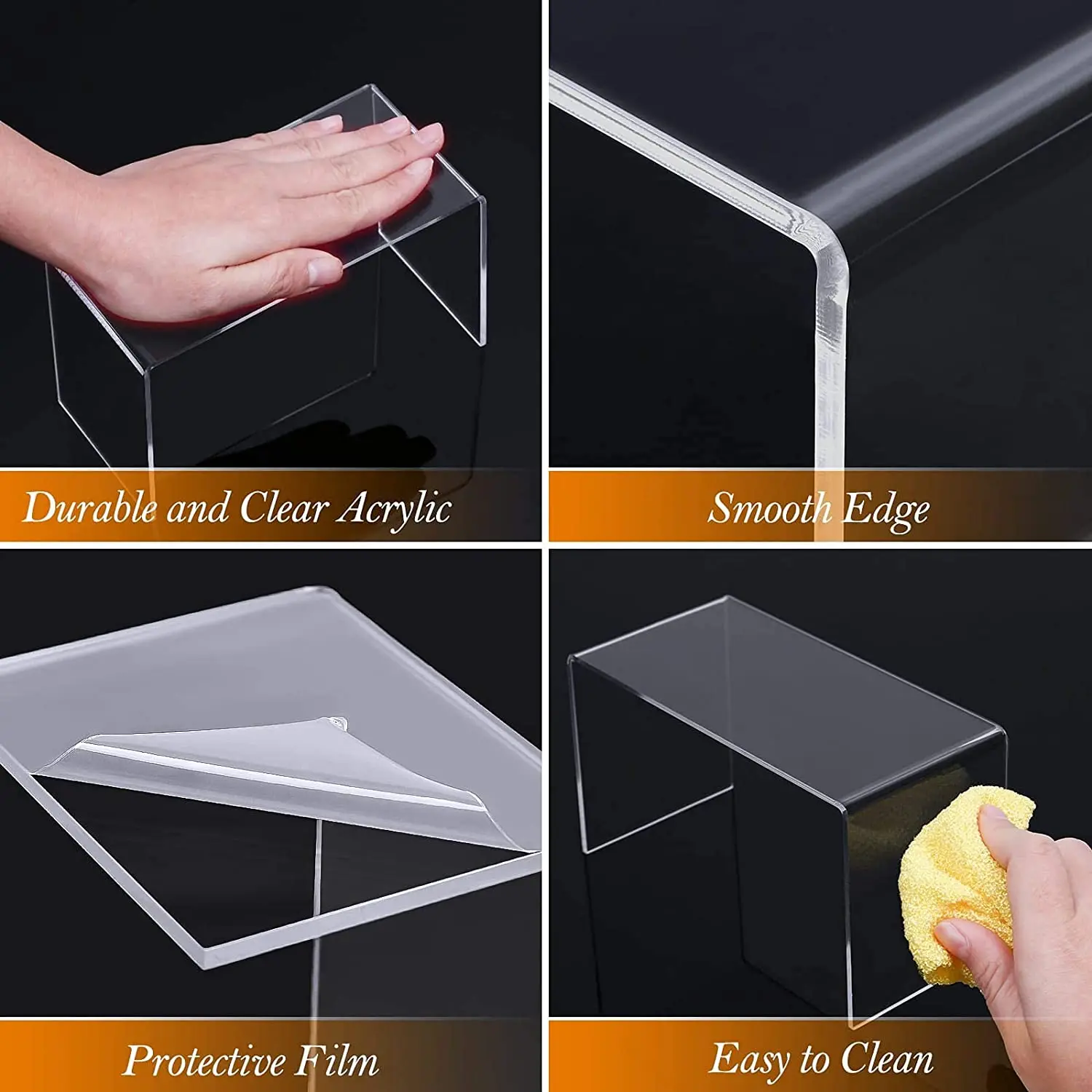 U Shape Acrylic Display Riser  - Pop Display Shelf recensie en prijs
