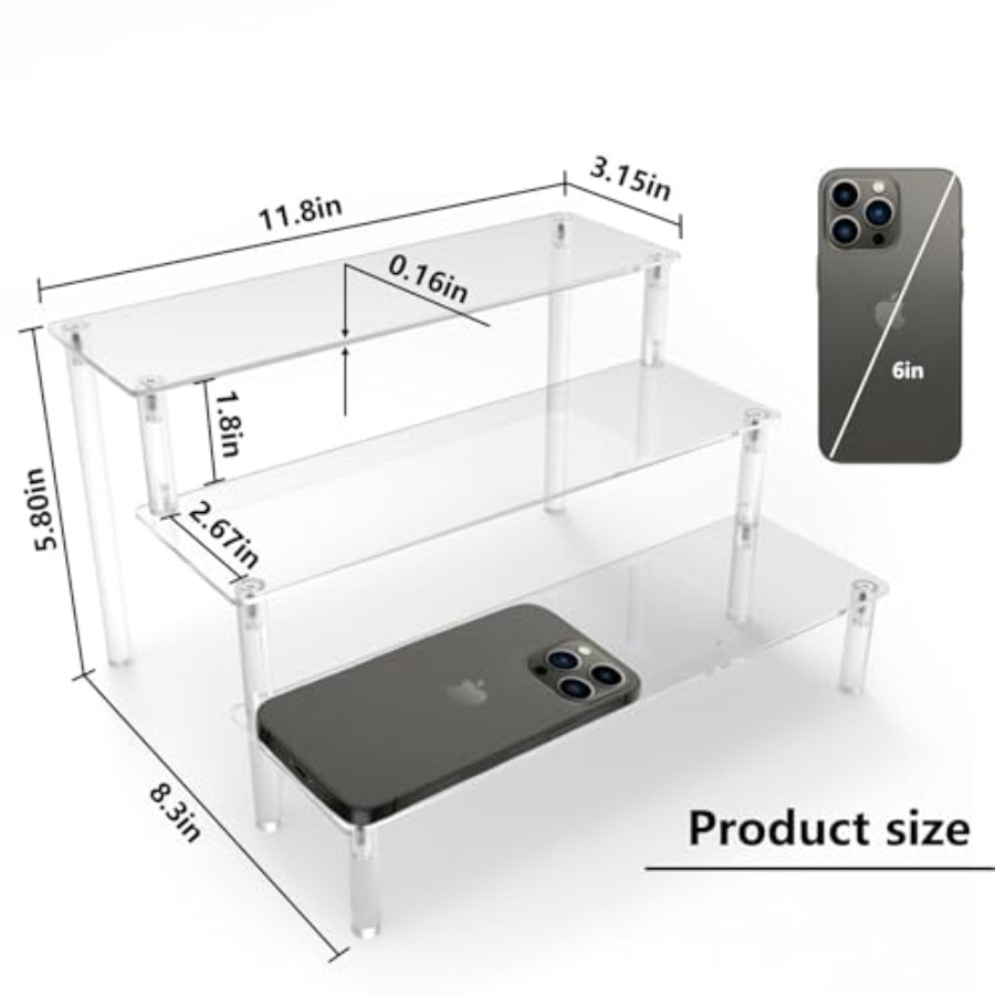 Acrylic Riser, Clear Display R - Pop Display Shelf recensie en prijs