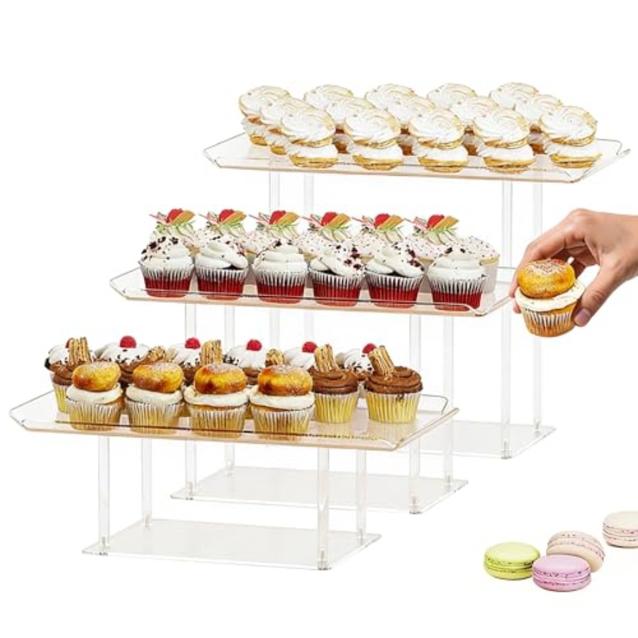 3 Pack Dessert Table Display S - Display Risers Set recensie en prijs