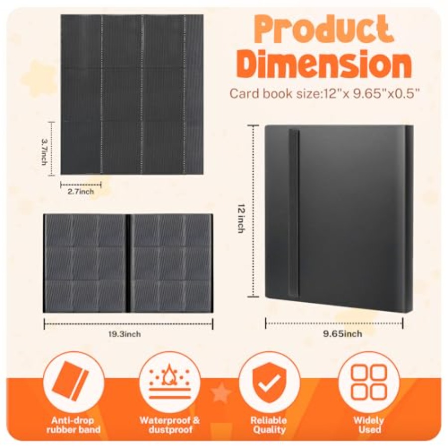 Card Binder, 9 Pocket Trading  - Trading Card Binder recensie en prijs