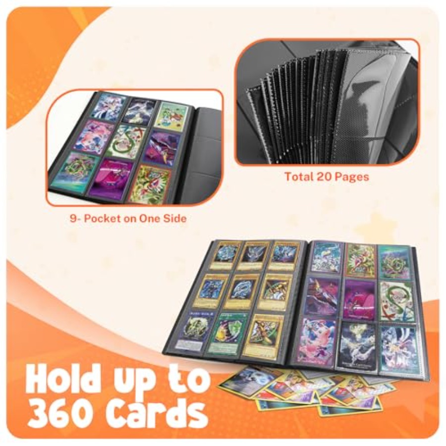 Card Binder, 9 Pocket Trading  - Trading Card Binder recensie en prijs