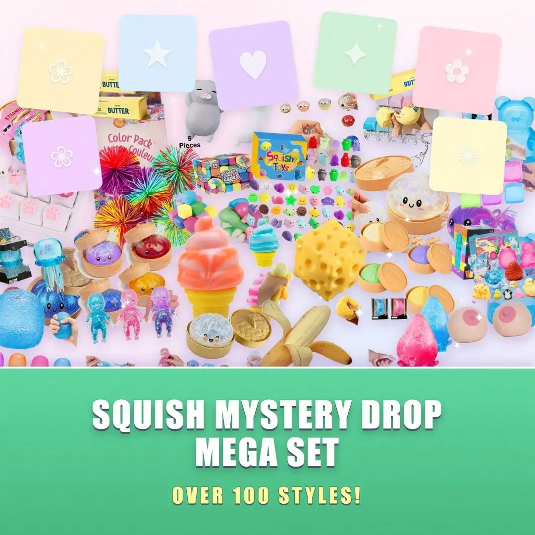 HOT 2026 100+ Styles Squishy S - Mystery Box Blind Bag recensie en prijs