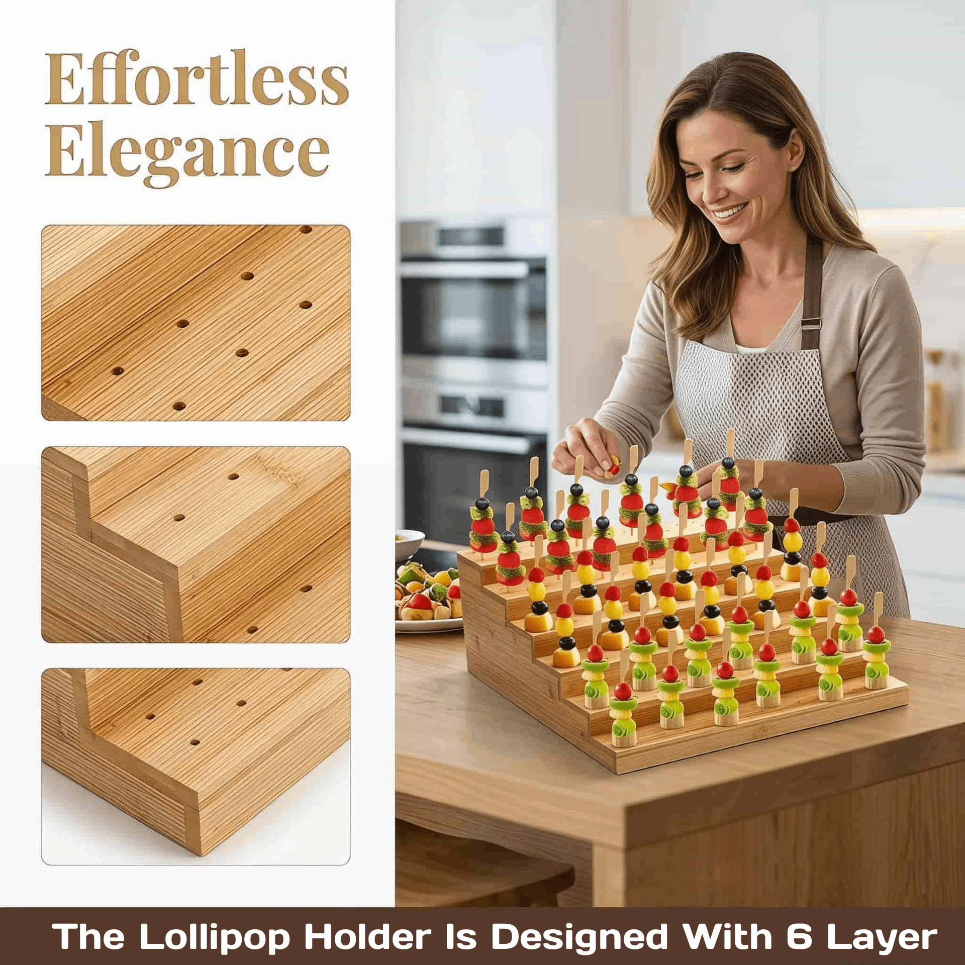 Wood Lollipop Holder Display R - Display Risers Set recensie en prijs