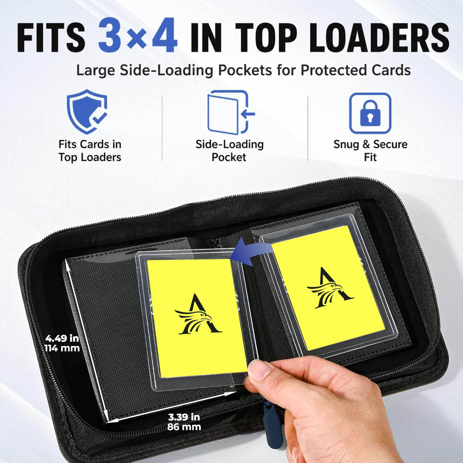 Top Loader Binder, 1 Pocket Ho - Trading Card Binder recensie en prijs