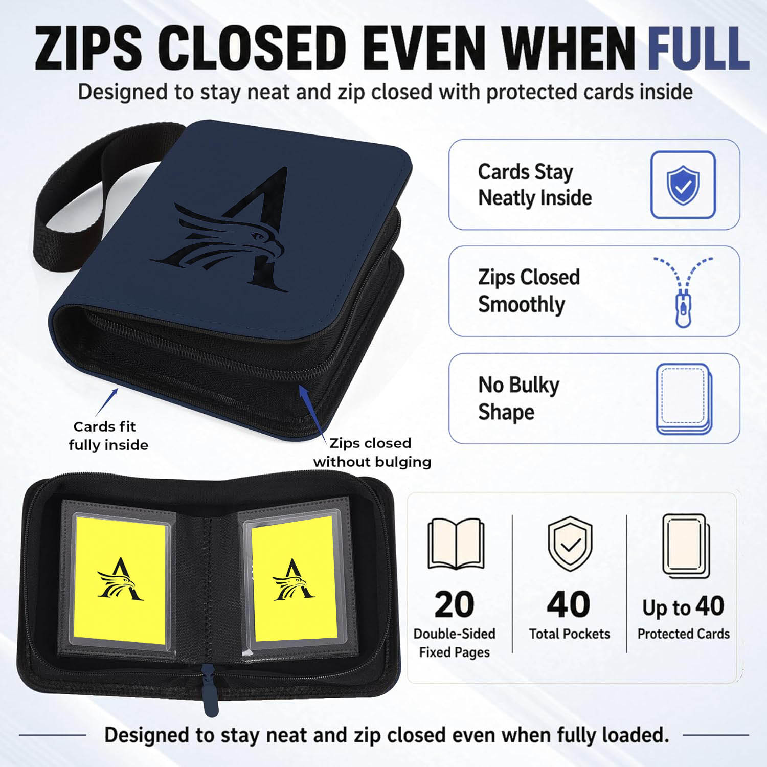 Top Loader Binder, 1 Pocket Ho - Trading Card Binder recensie en prijs