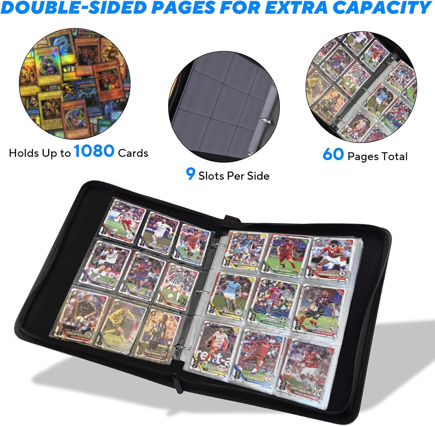Portable 9-Pocket Trading Card - Trading Card Binder recensie en prijs