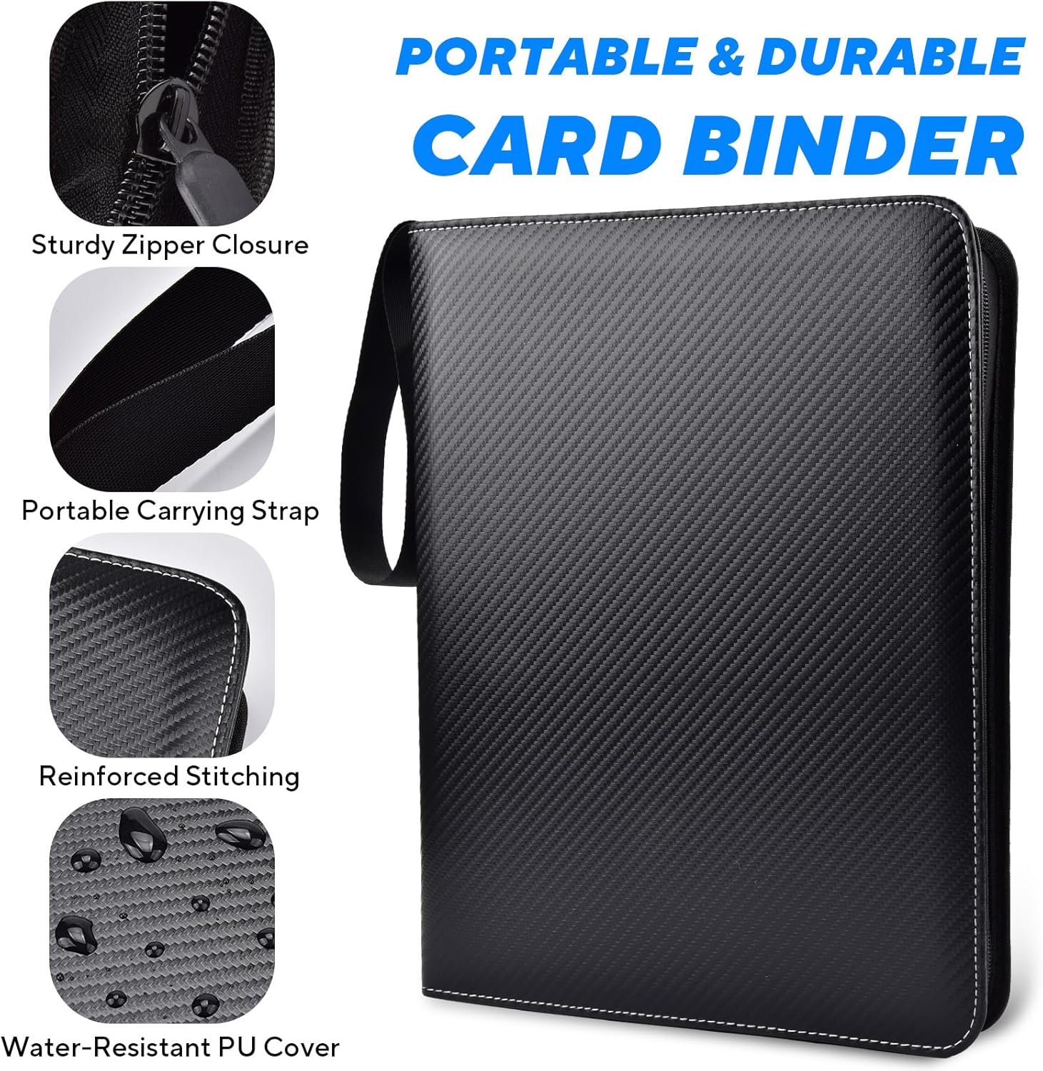 Portable 9-Pocket Trading Card - Trading Card Binder recensie en prijs
