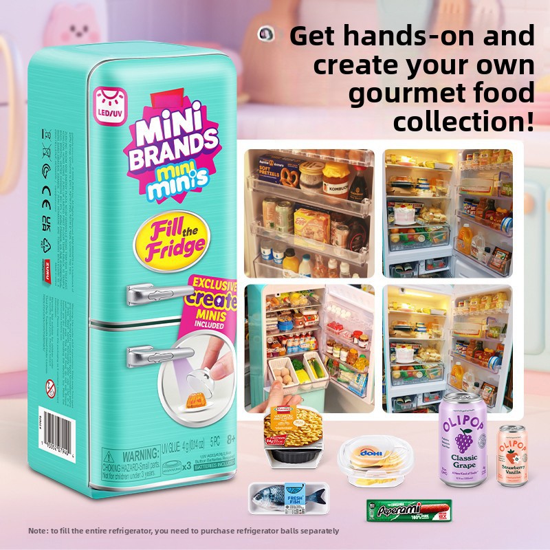 Led Light Up Mini Refrigerator - Vinyl Figure Blank recensie en prijs
