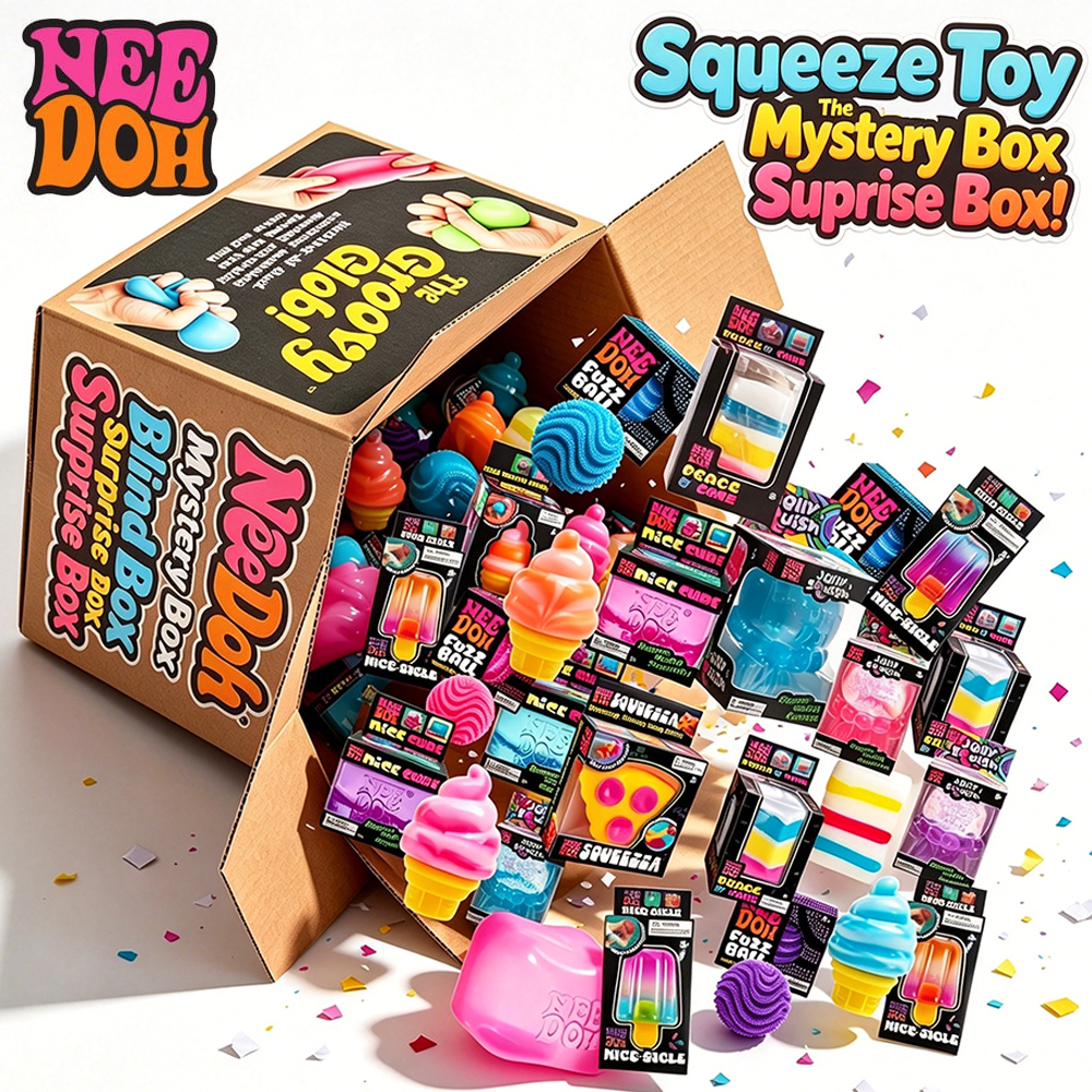 2026 NeeDoh Schylling Squeez T - Mystery Box Blind Bag recensie en prijs