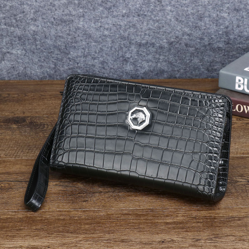 Men's Genuine Leather Clutch B - Card Top Loader recensie en prijs