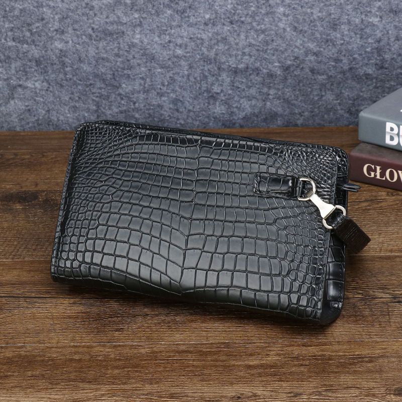 Men's Genuine Leather Clutch B - Card Top Loader recensie en prijs