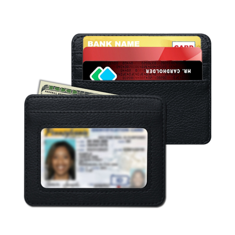 Thin PU Leather Mini Wallet Sl - Card Top Loader recensie en prijs