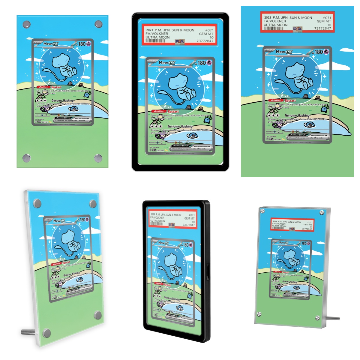 Pokemon Cards Display PTCG Mew - Display Case Acrylic recensie en prijs