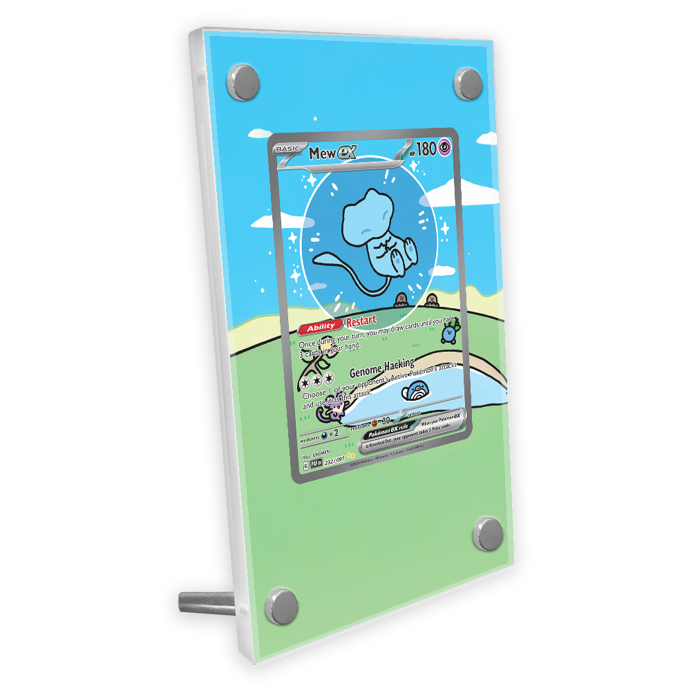 Pokemon Cards Display PTCG Mew - Display Case Acrylic recensie en prijs