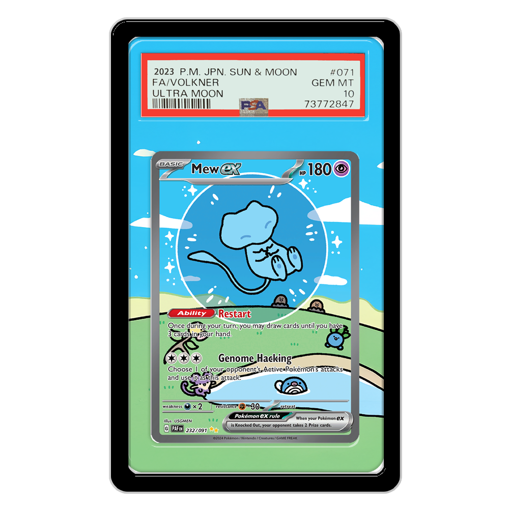 Pokemon Cards Display PTCG Mew - Display Case Acrylic recensie en prijs