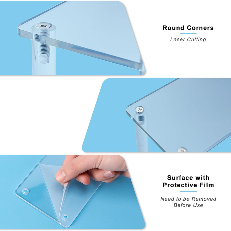 1-4 Tier Acrylic Display Stand - Pop Display Shelf recensie en prijs