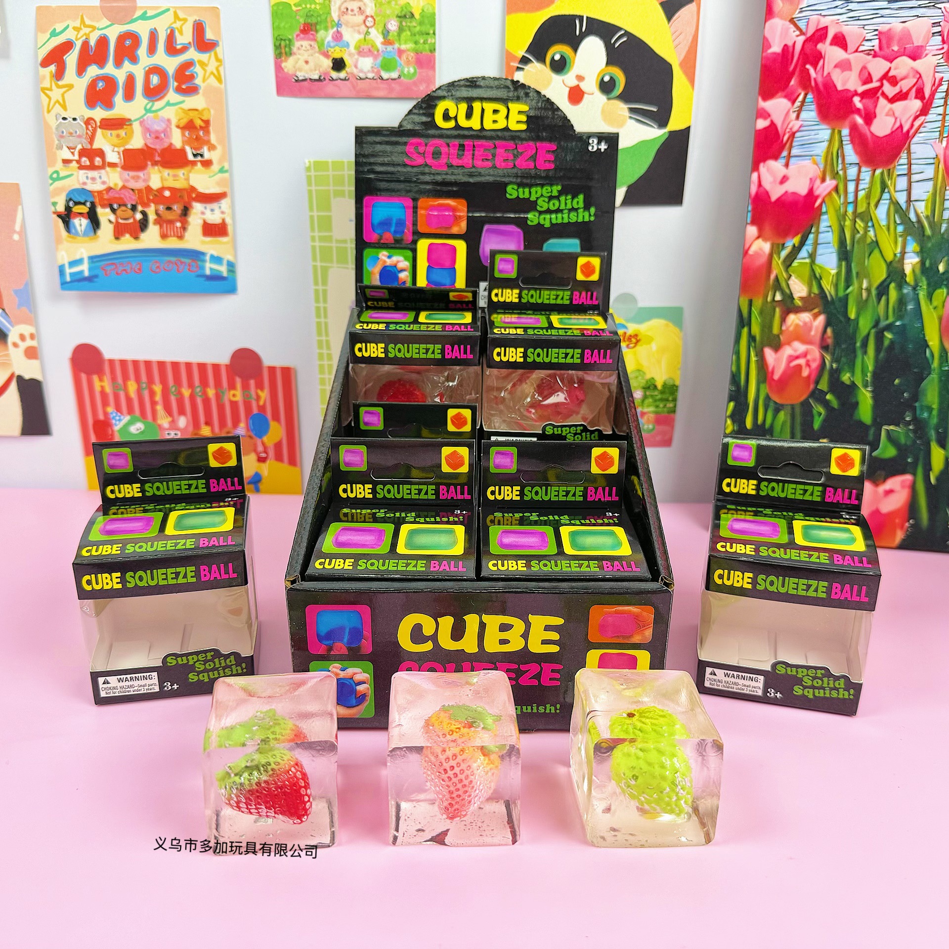 12pcs/Full Case Clear Ice Cube - Fidget Cube Original recensie en prijs