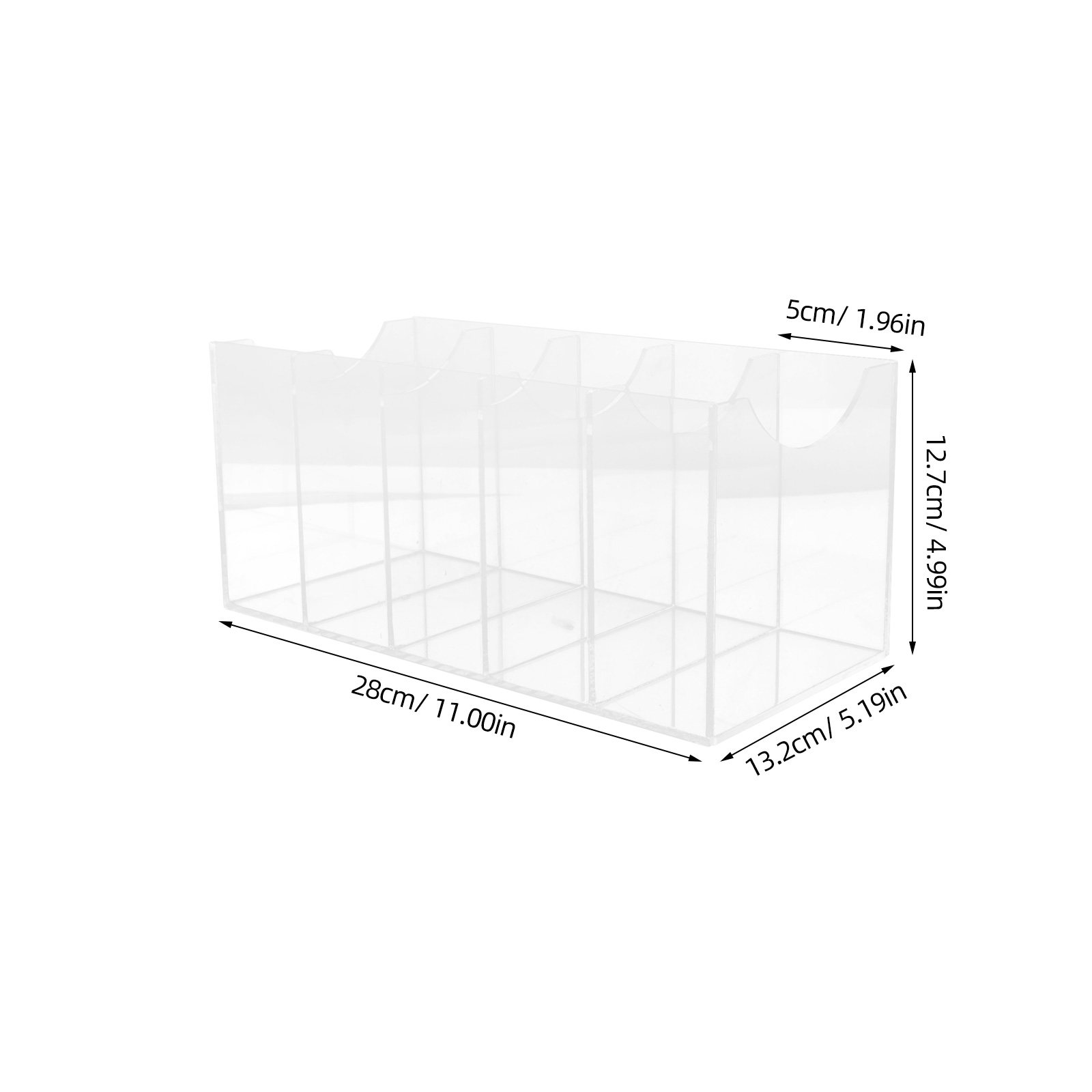 5-Compartment Acrylic Belt Org - Display Case Acrylic recensie en prijs