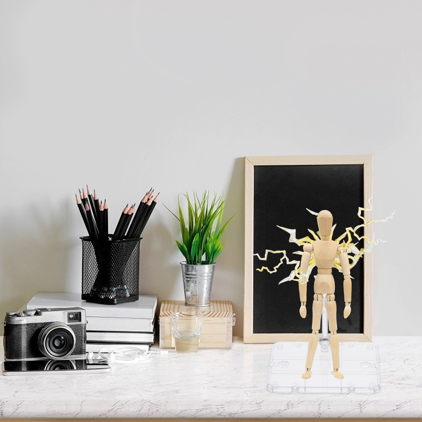 1Set Action Figure Stand Clear - Action Figure Stand recensie en prijs