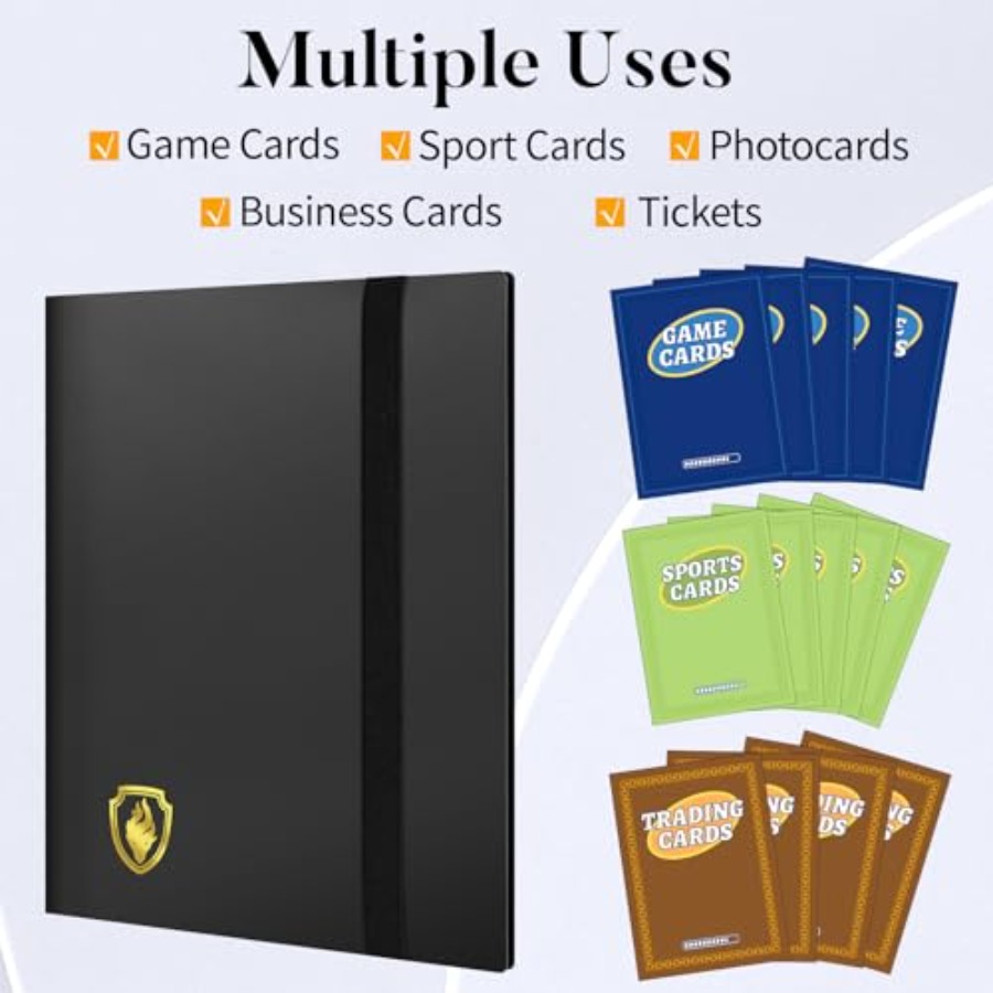 Heavy Duty Card Binder, 9 Pock - Trading Card Binder recensie en prijs