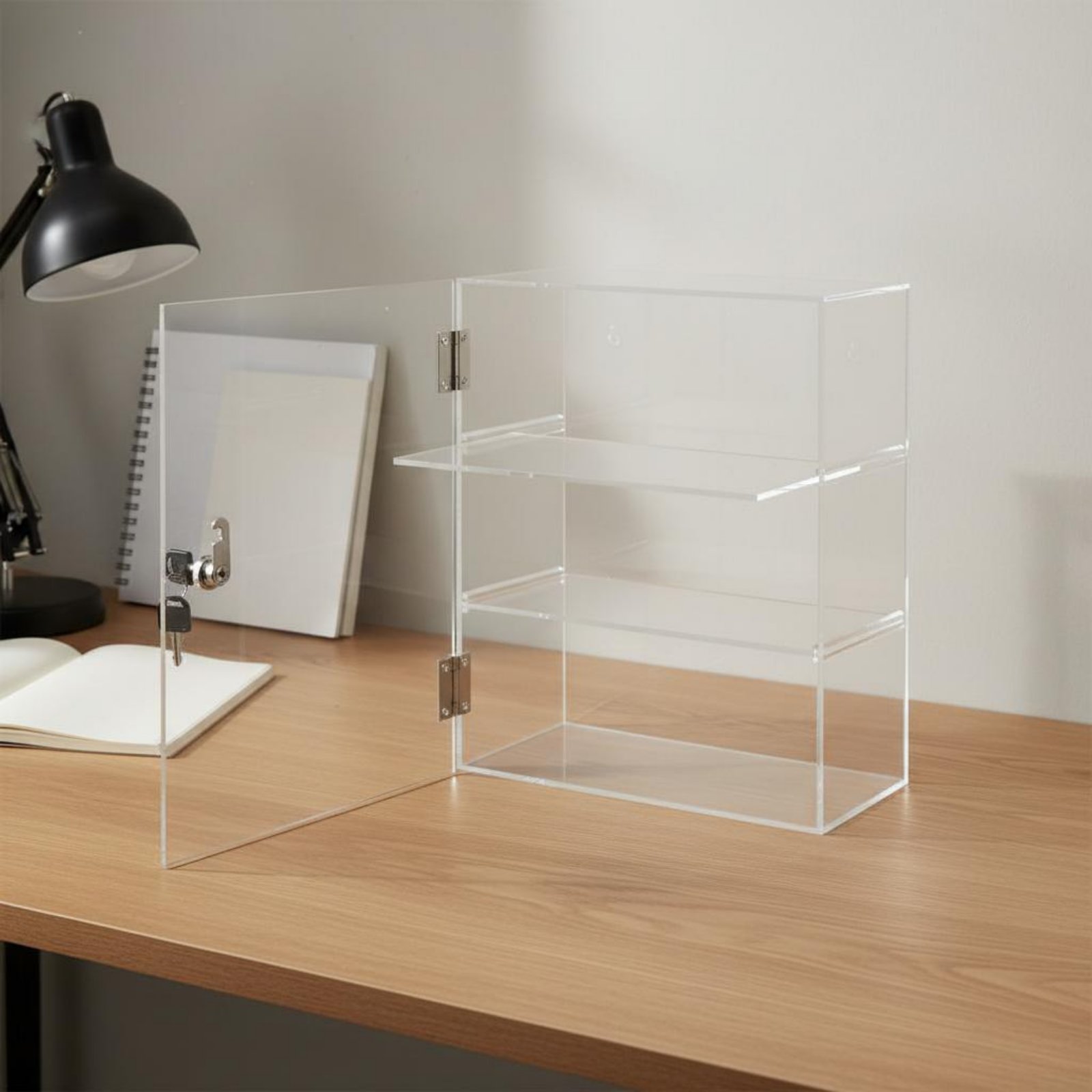 Locking Acrylic Display Case L - Display Case Acrylic recensie en prijs