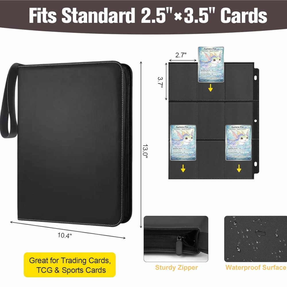 900 Pockets Card Binder Album  - Trading Card Binder recensie en prijs