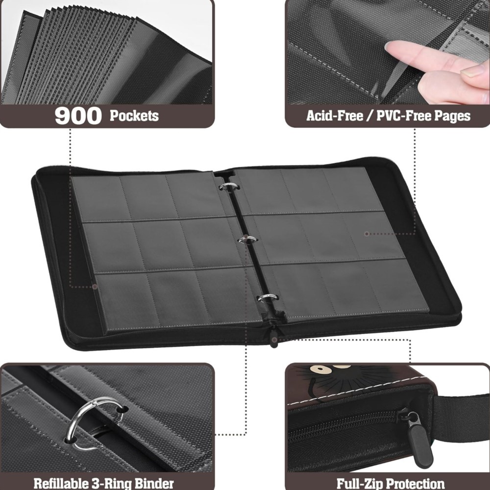 900 Pockets Card Binder Album  - Trading Card Binder recensie en prijs