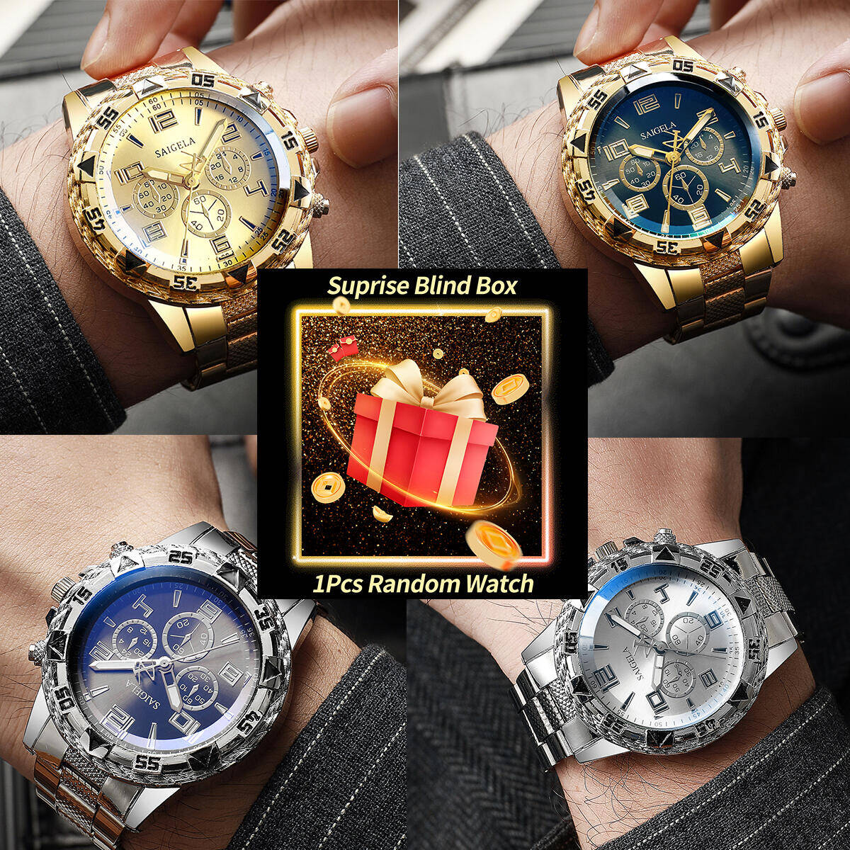 1PC Surprise Mystery Watch Bli - Mystery Box Blind Bag recensie en prijs