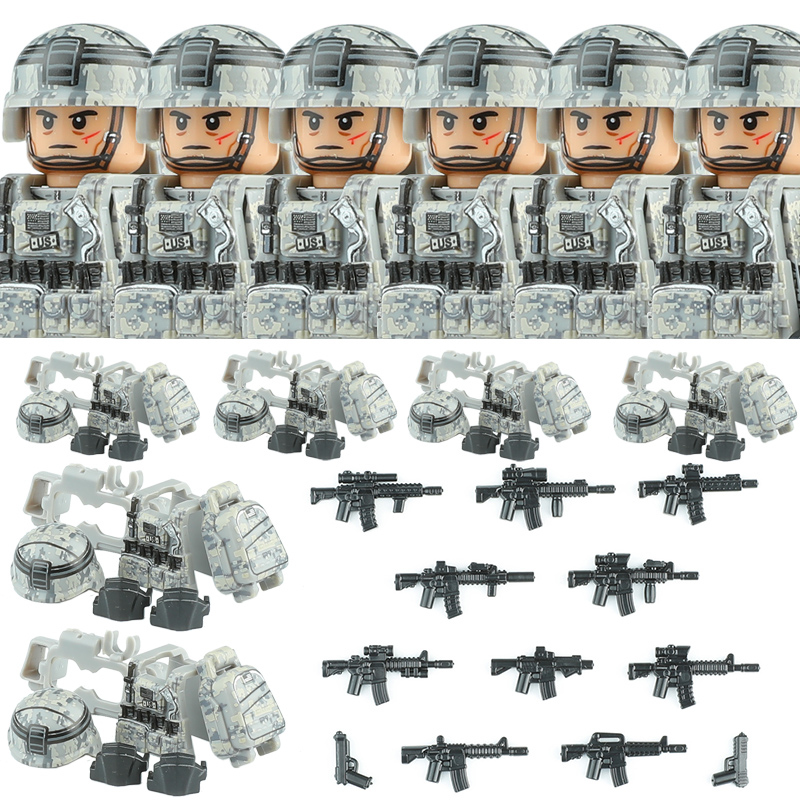 US Army Combat Uniform Special - Lego Minifigure Holder recensie en prijs