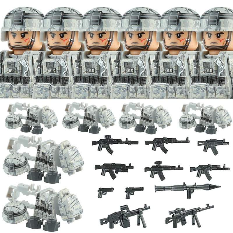 US Army Combat Uniform Special - Lego Minifigure Holder recensie en prijs