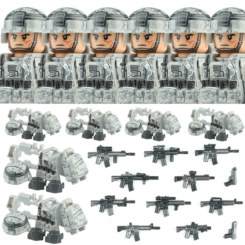 US Army Combat Uniform Special - Lego Minifigure Holder recensie en prijs