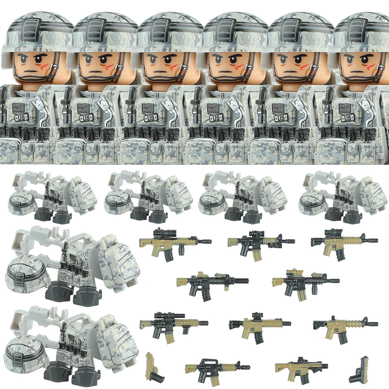 US Army Combat Uniform Special - Lego Minifigure Holder recensie en prijs