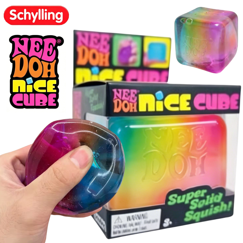 Schylling NeeDoh Rainbow Cube  - Fidget Cube Original recensie en prijs
