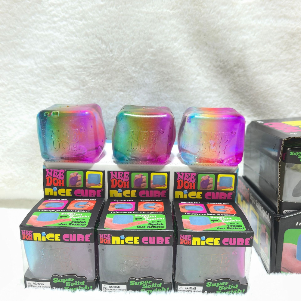 Schylling NeeDoh Rainbow Cube  - Fidget Cube Original recensie en prijs
