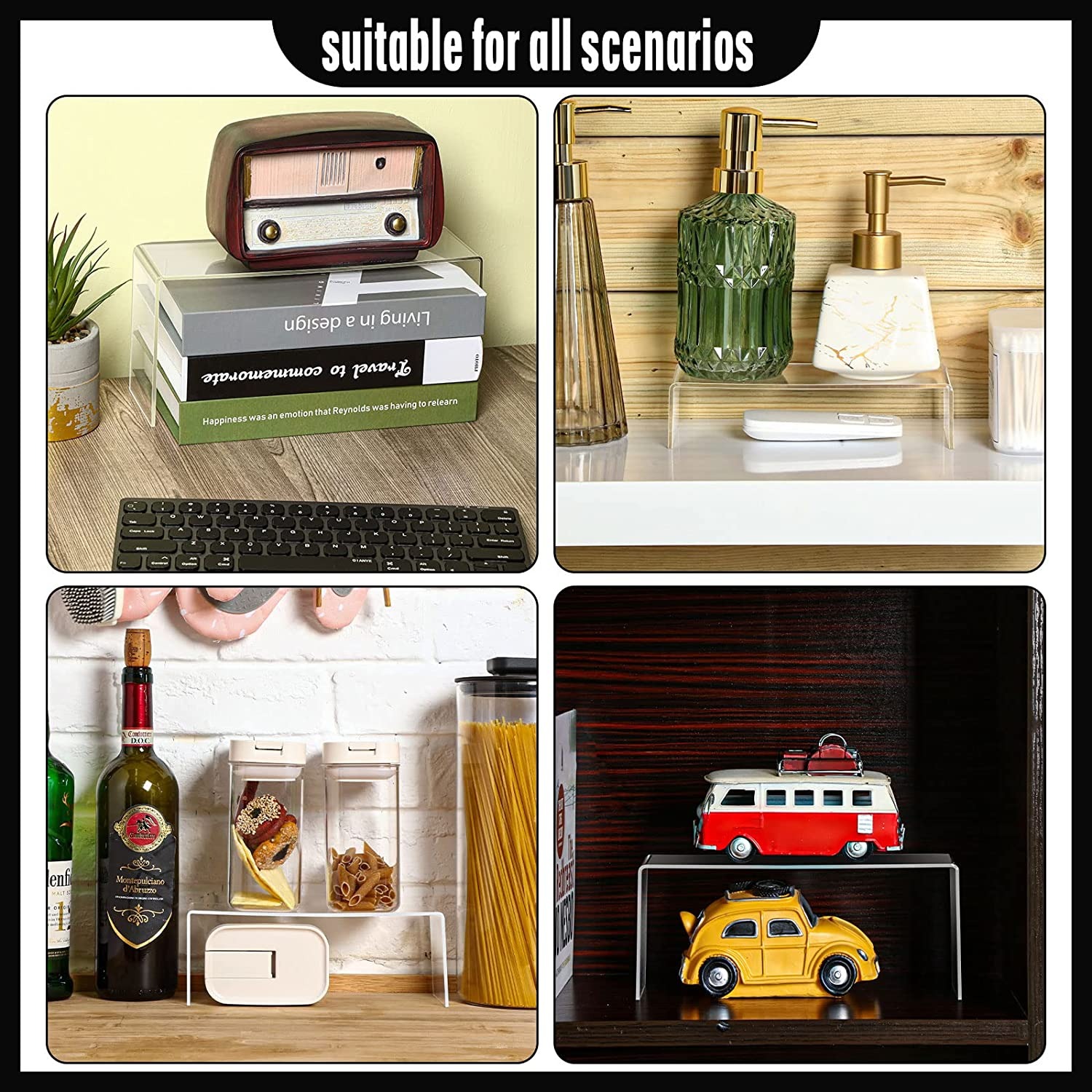 Clear Rectangular Acrylic Disp - Pop Display Shelf recensie en prijs