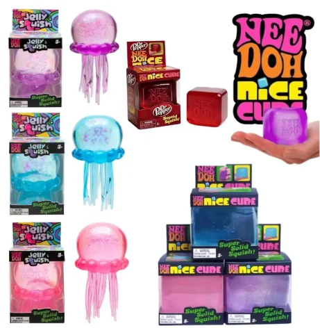 In Stock Squishy Schylling Nee - Fidget Cube Original recensie en prijs