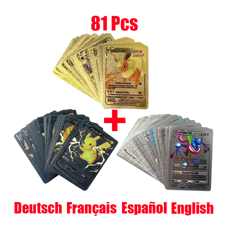 81-15Pcs Pokemon Cards Gold Si - Pokemon Binder Card recensie en prijs